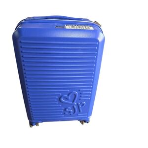 Sarah Jessica Parker Signature Hardside Expandable Large Checked Spinner Suitcas